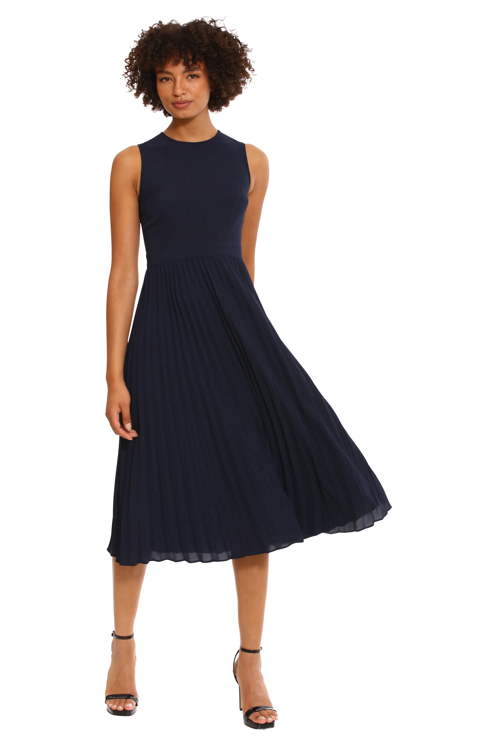 sion sunburst pleated smocked waist midi dress SION SUNBURST PLEATED SMOCKED WAIST MIDI DRESS in RASPBERRY