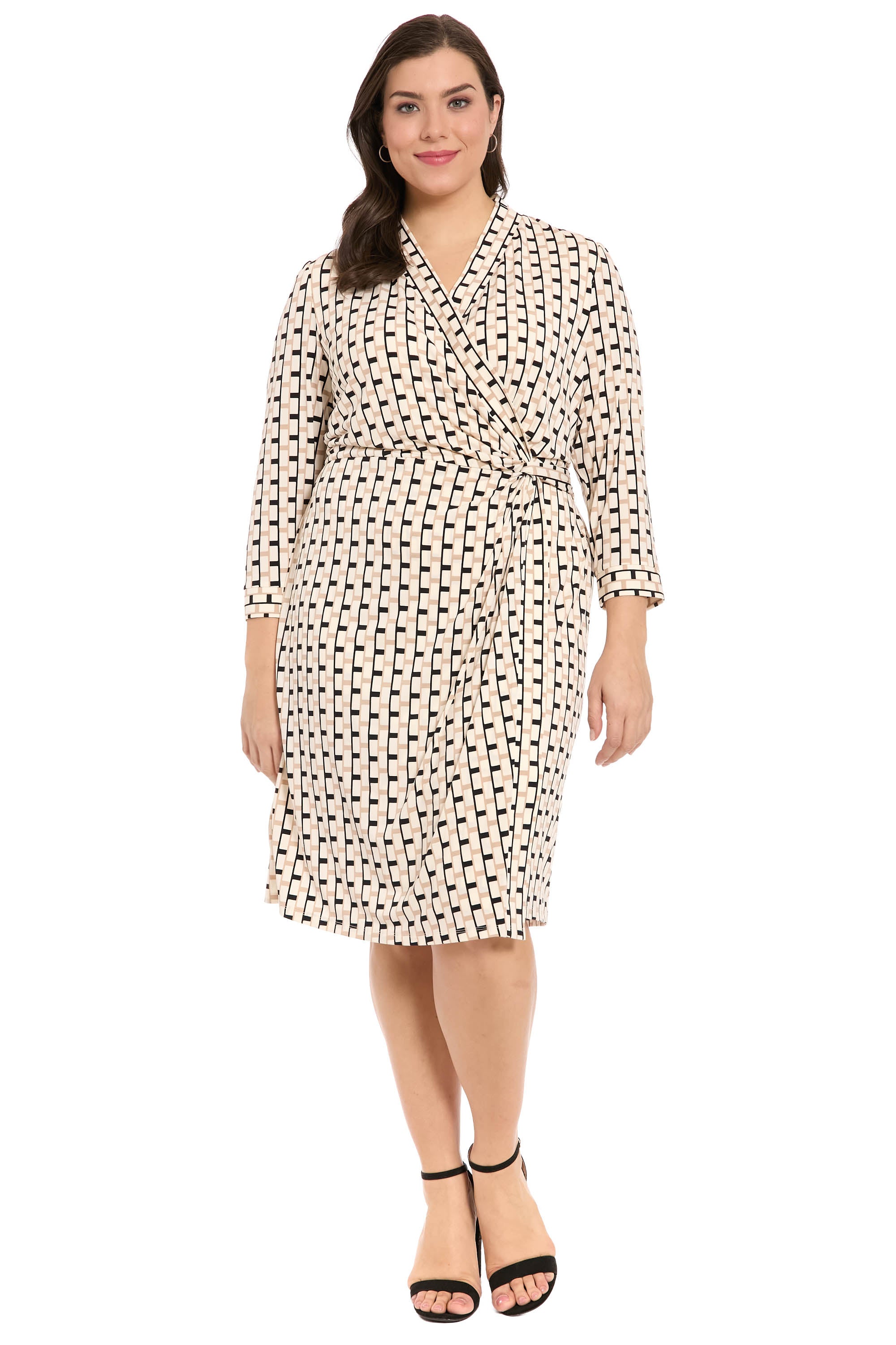 line and dot bisou wrap dress BISOU BISOU Wrap Dresses for Women for sale