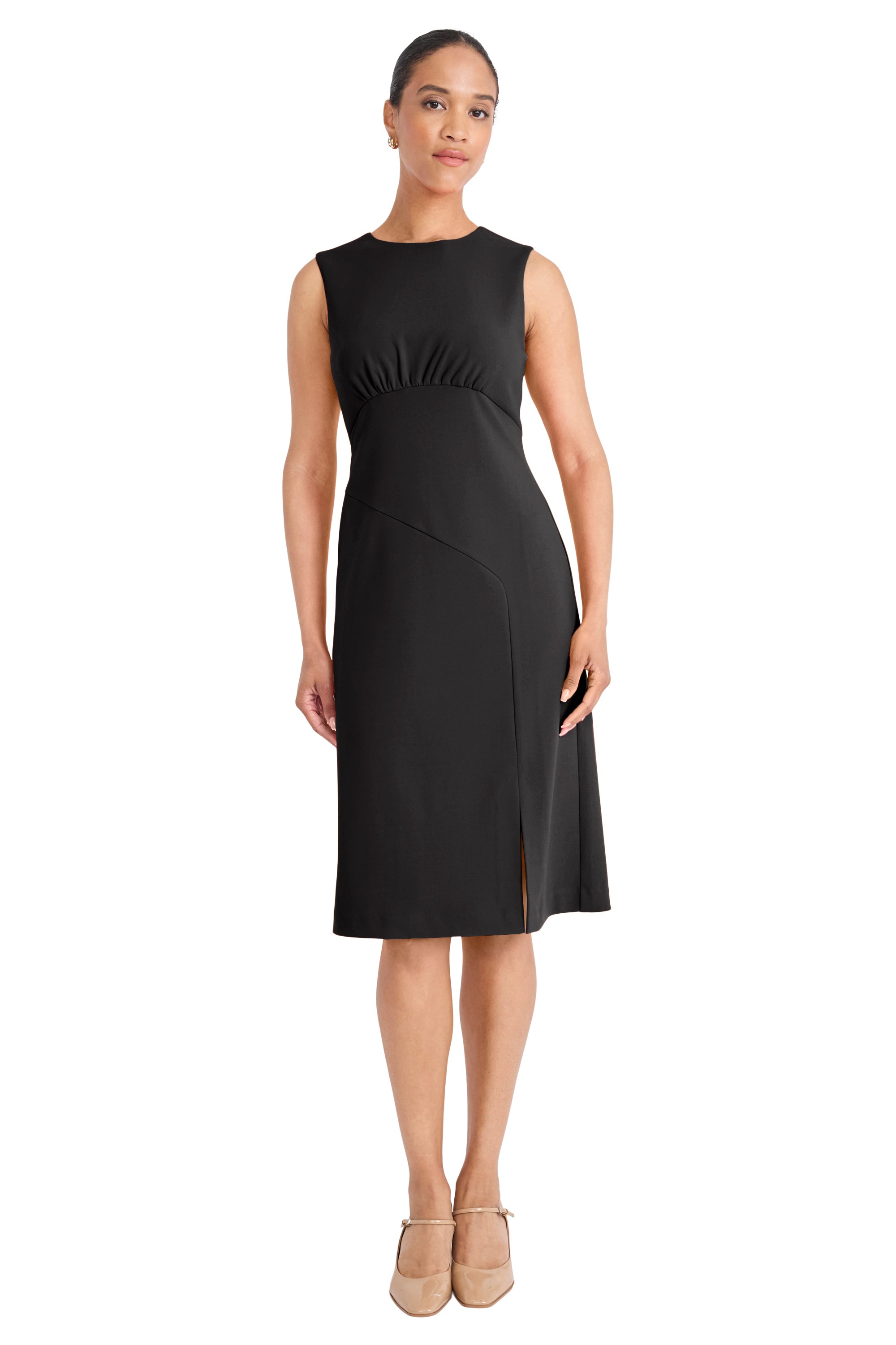 Milana Midi Sleeveless Dress A-Line