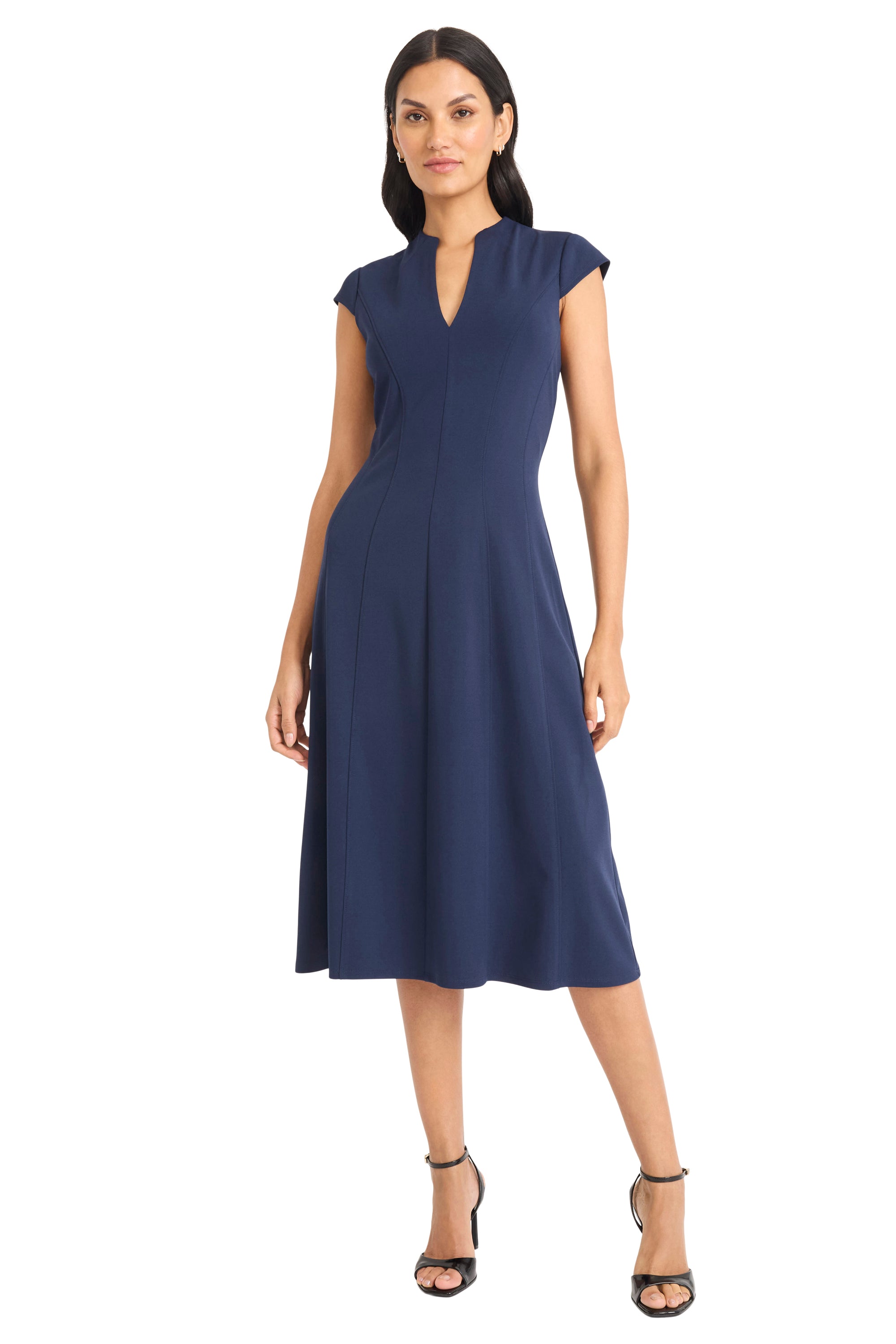 Amazon Plus Size Fit And Flare Midi Dress Maggy London Women's Short-Sleeve Midi Dress Navy Blazer Size Amazon Plus Size Fit And Flare Midi Dress Maggy London Women's Short-Sleeve Midi Dress Navy Blazer Size