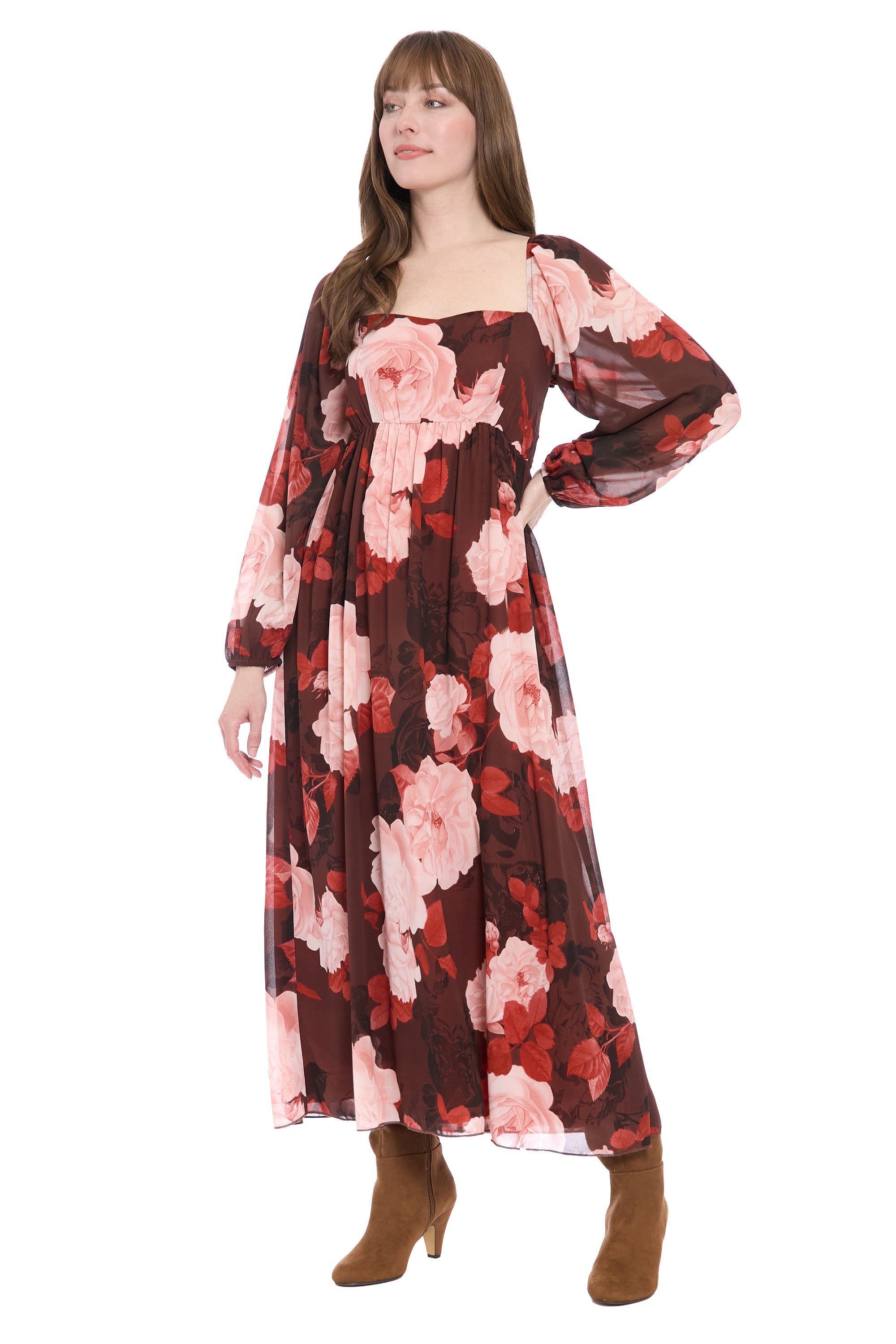 London Times Maxi Dress - Blue