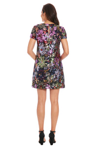 Amada in Floral Fest Sequin