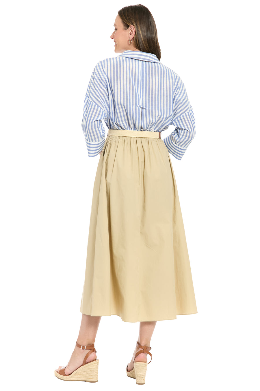 Chessy Belted Twofer Midi