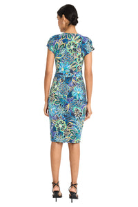 Ellison Wrap Dress in Femme Fatale - FINAL SALE