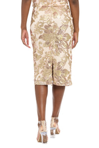 Queens Sequin Pencil Skirt