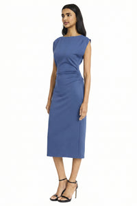 Leonor Midi Sheath Dress in Ponte
