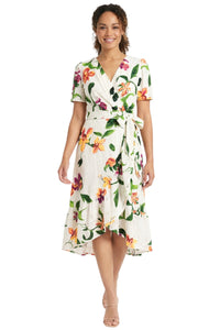 Danixa Ruffle Wrap Eyelet Scroll in Wild Orchid