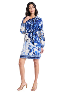 Bela Balloon Sleeve Shirtdress