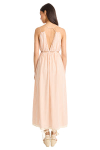 Griffin Strappy V-Neck Cut Out Maxi