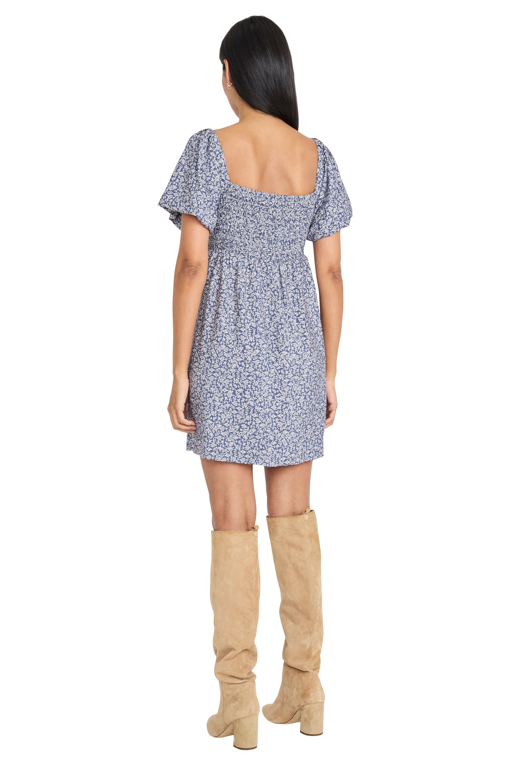 Xavier in Leafy Ditsy Rayon