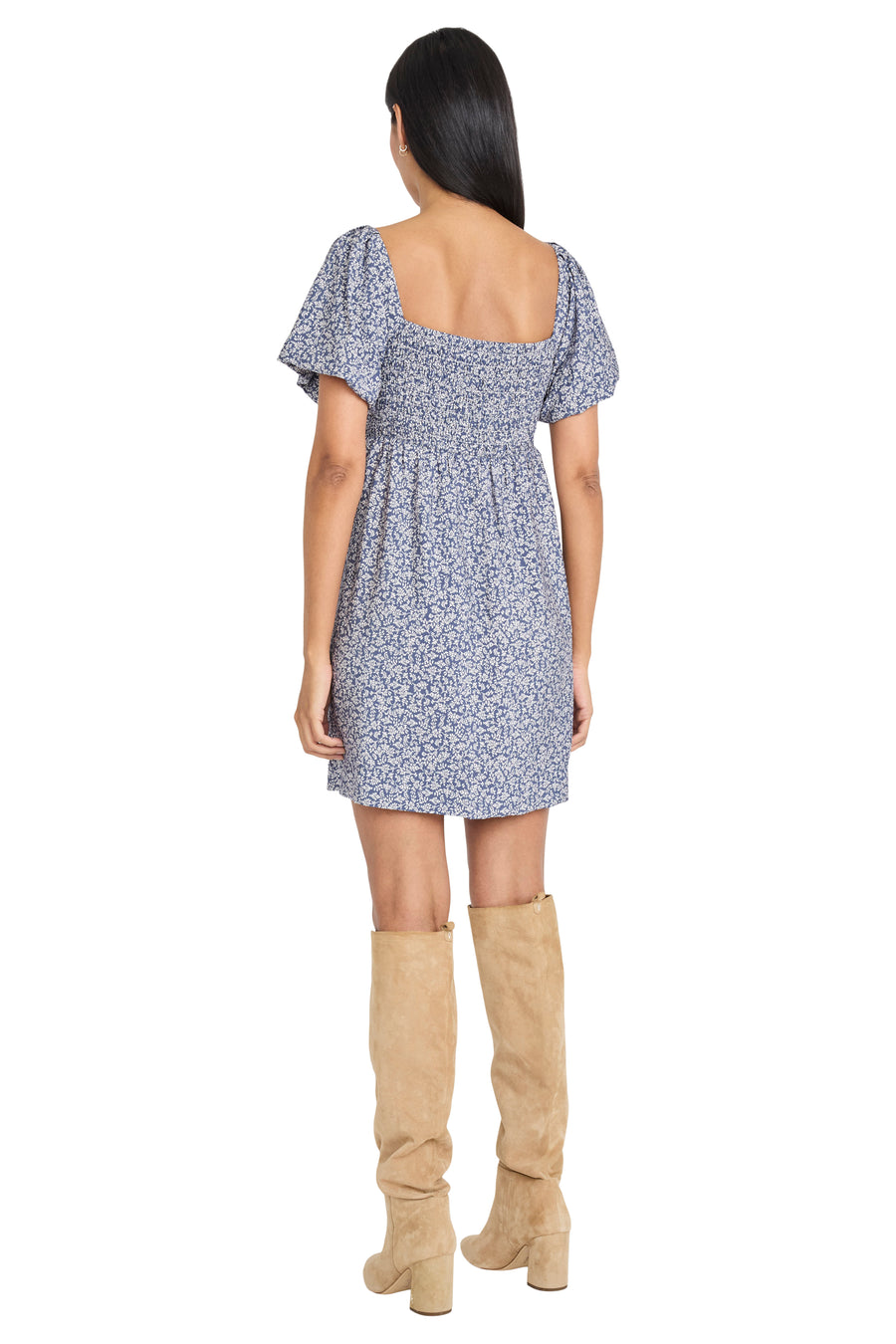 Xavier in Leafy Ditsy Rayon