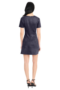 Lori V-Neck Short Sleeve Mini - FINAL SALE