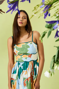 Selina in Feather Paisley - FINAL SALE