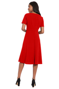 Colleen in Solid with Metal Trim