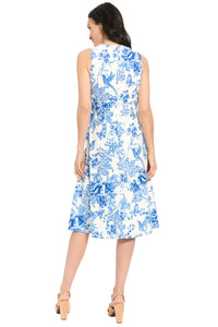 Jordyn Keyhole Midi in Nature's Eyelet