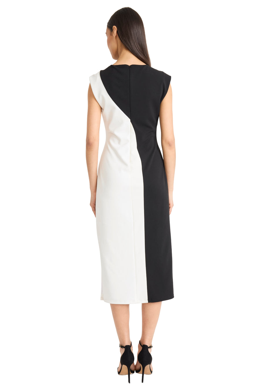 Julieta Colorblock Midi Sheath