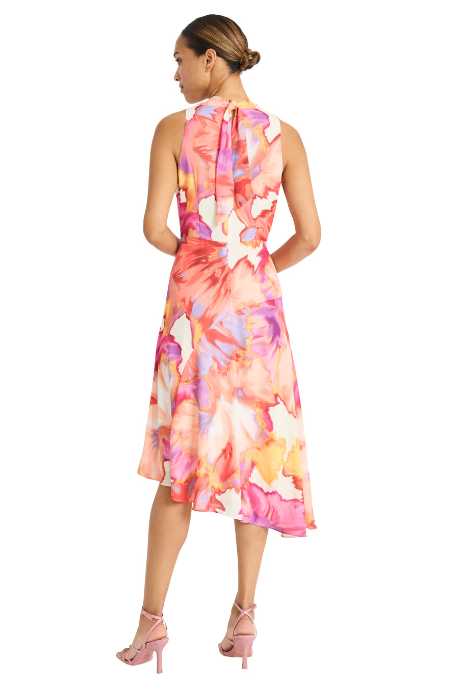 Mara in Georgette A-Line Sleeveless Midi Dress | Maggy London Mara in Georgette A-Line Sleeveless Midi Dress | Maggy London