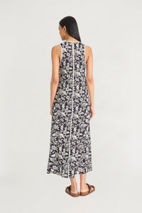 Andrew in Printed Rayon