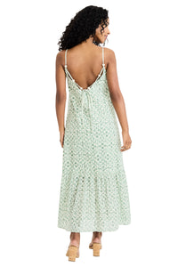 Austin Sleeveless Tiered Midi