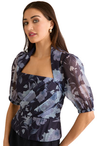Hamilton Organza Shrug Blouse