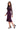 Laurenda Beaded Pearl Illusion Mesh Midi