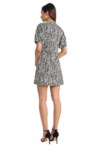 Windsor Short Sleeve Knit Mini Dress