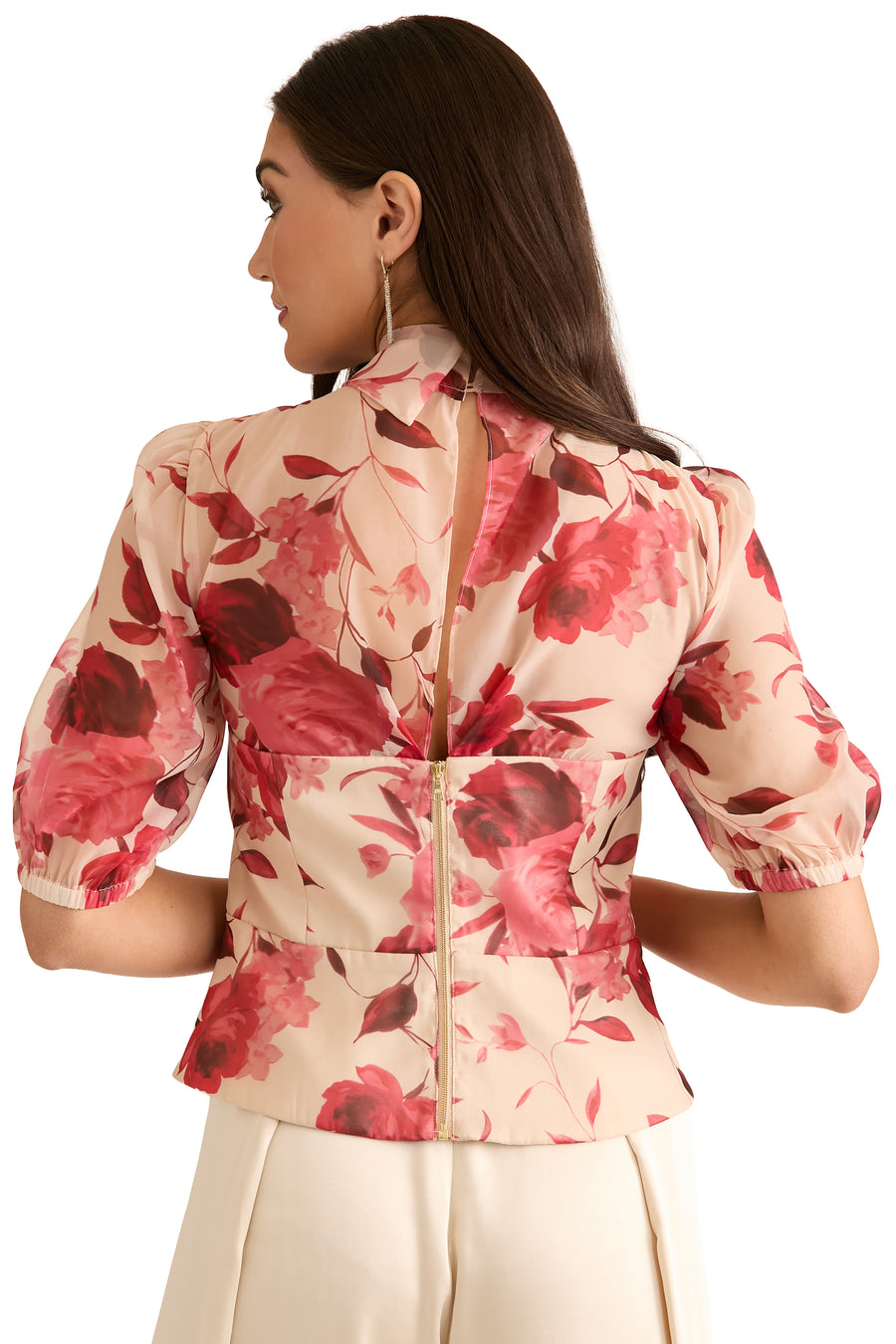 Hamilton Organza Corset Shrug Blouse