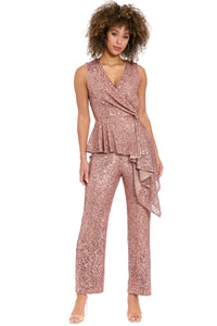 Tribeca Sleeveless Peplum Top