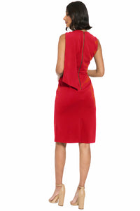 Marla Shoulder Scarf Sheath Dress