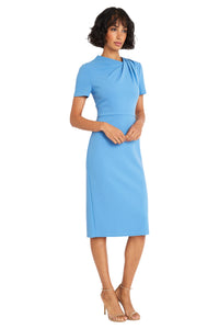 Avalise Below the Knee Short Sleeve Dress
