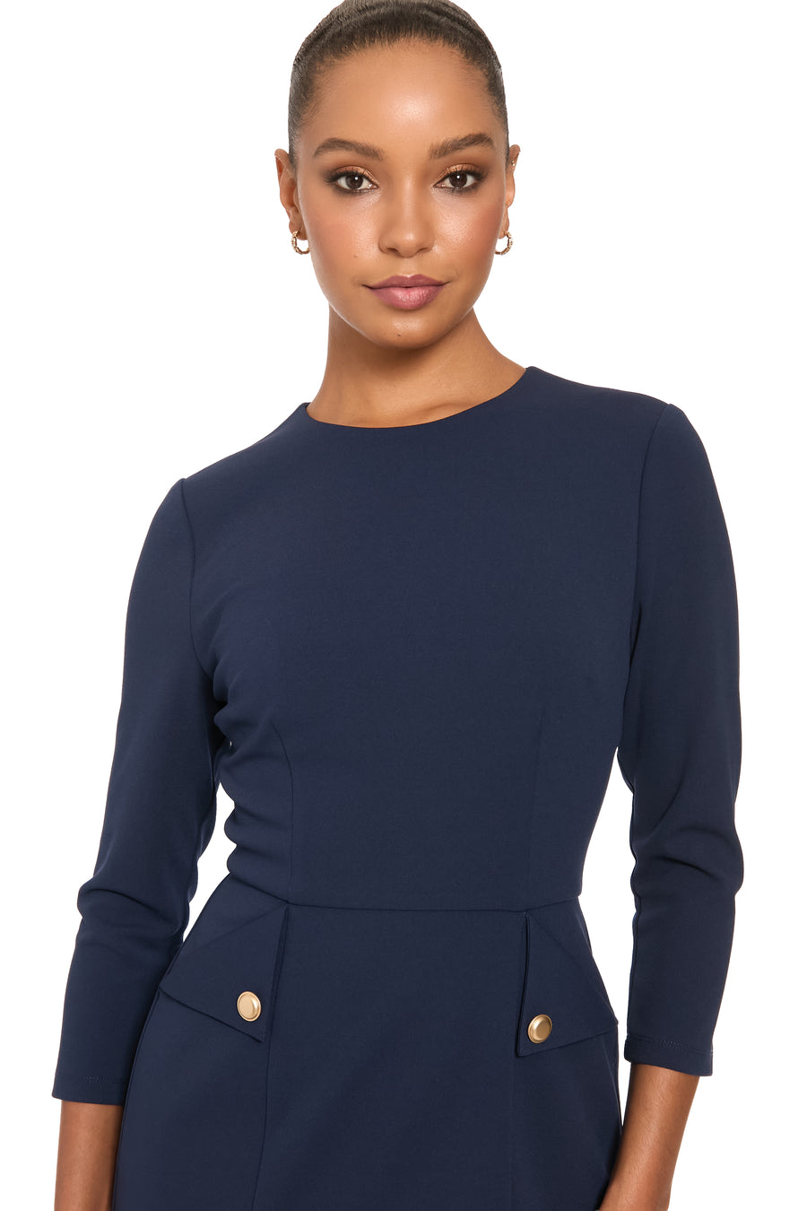 Filippa Dress in Scuba Crepe