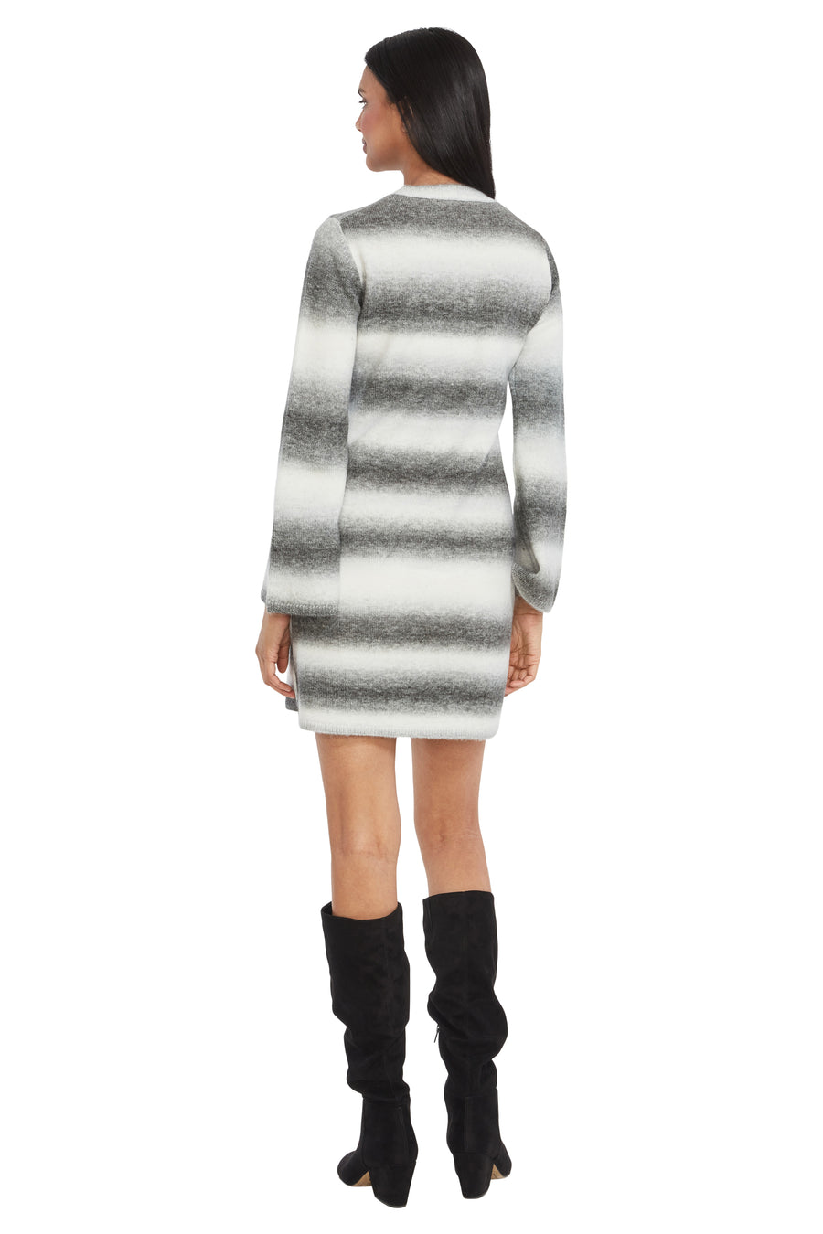 Leon Striped Sweater Dress