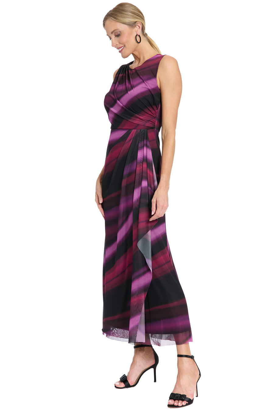 Monique Floor Length A-Line Dress