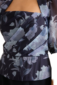 Hamilton Organza Shrug Blouse