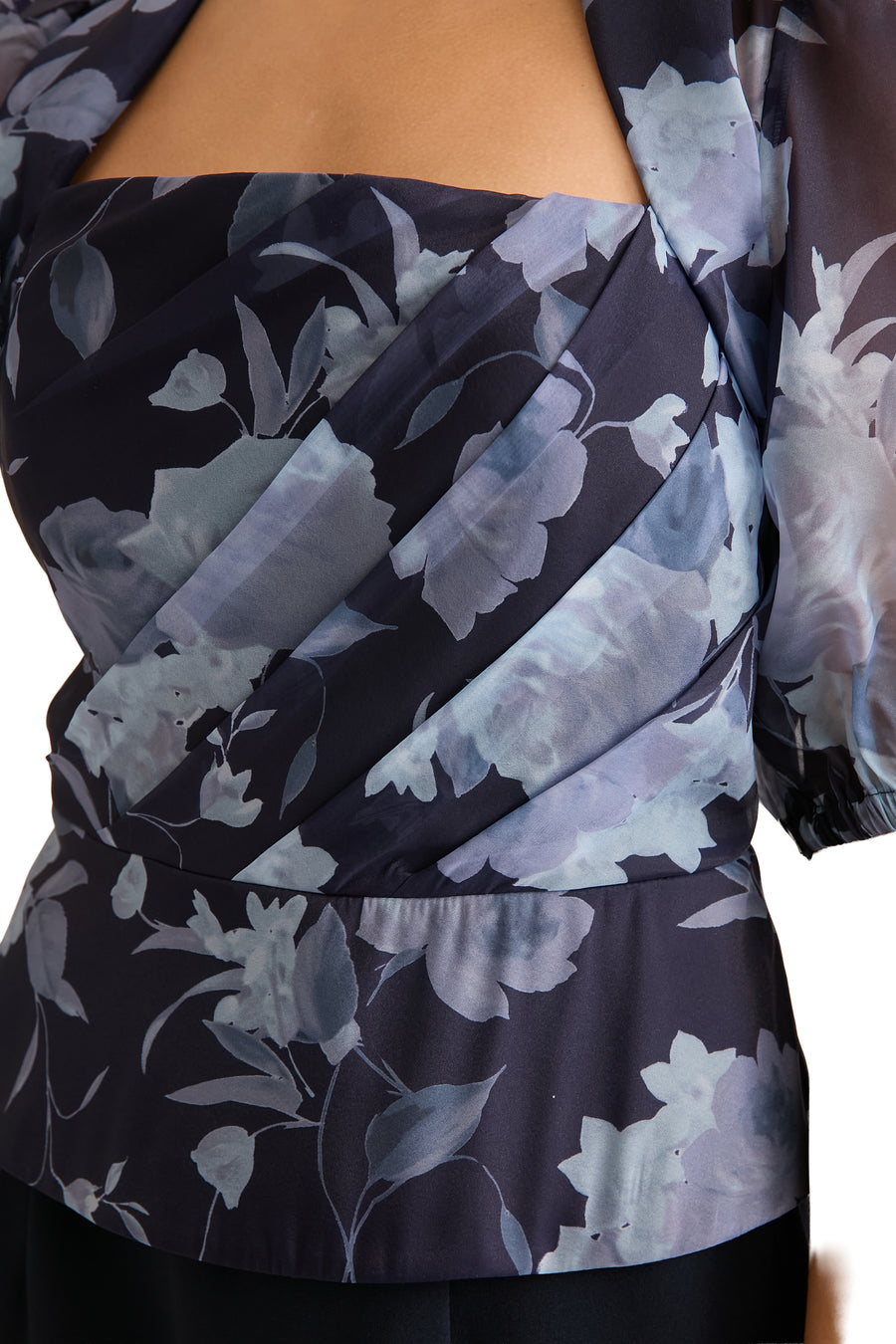 Hamilton Organza Corset Shrug Blouse