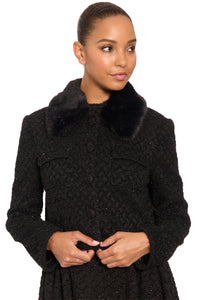 Tresa Removable Fur Coat