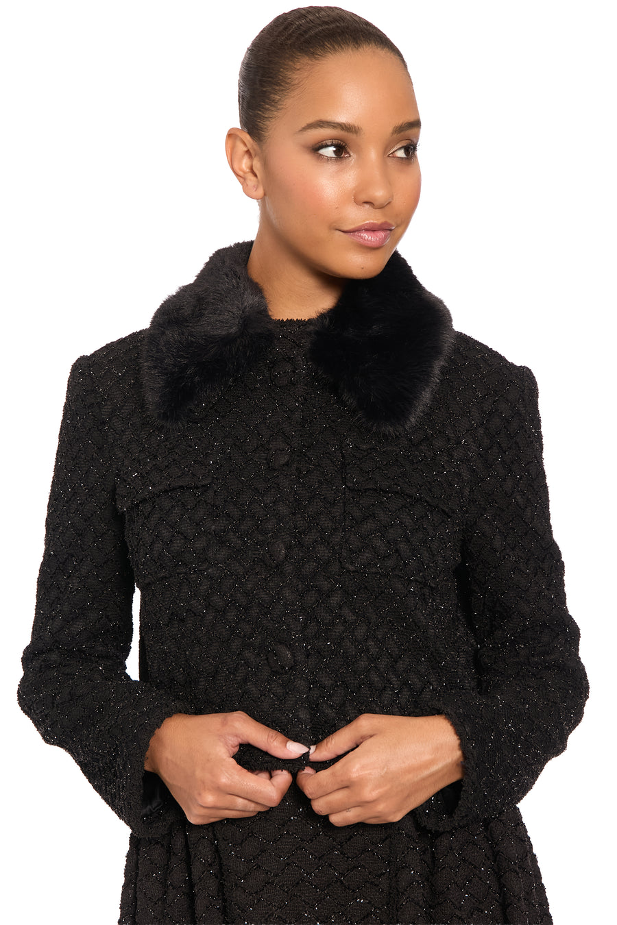 Tresa Removable Fur Coat