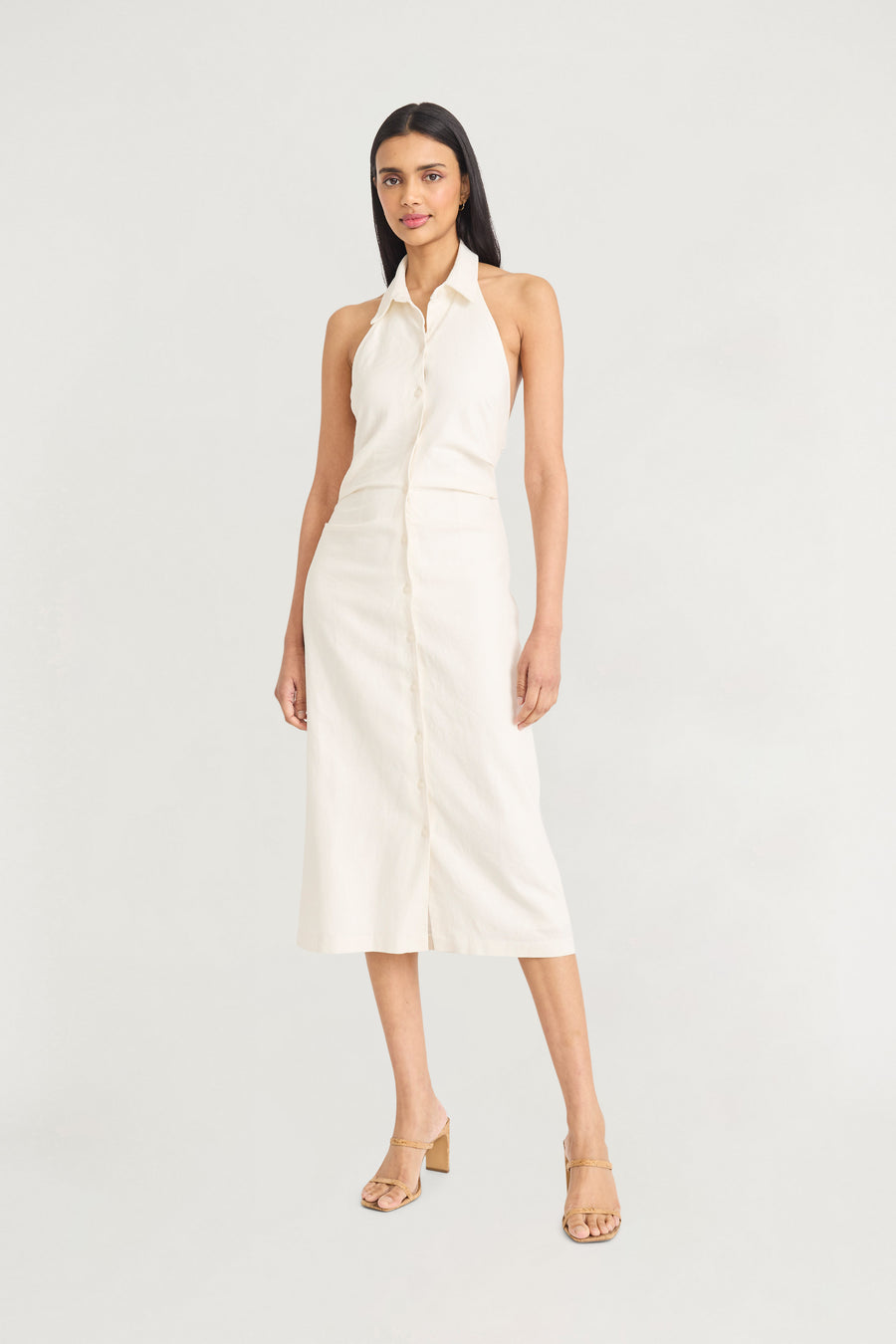Levi Halter Shirtdress Levi Halter Shirtdress