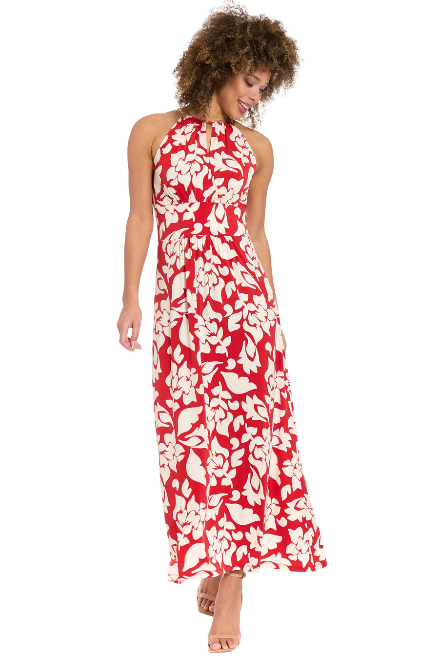 Simone Morris Maxi in Stencil Flower