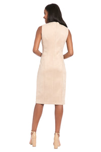 Katarina Jewel Neck Sheath Dress - FINAL SALE