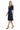 Sally V-Neck Fit And Flare Midi