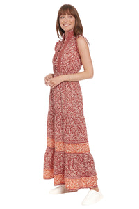 Consuela Sleeveless Maxi in Palace Floral - FINAL SALE