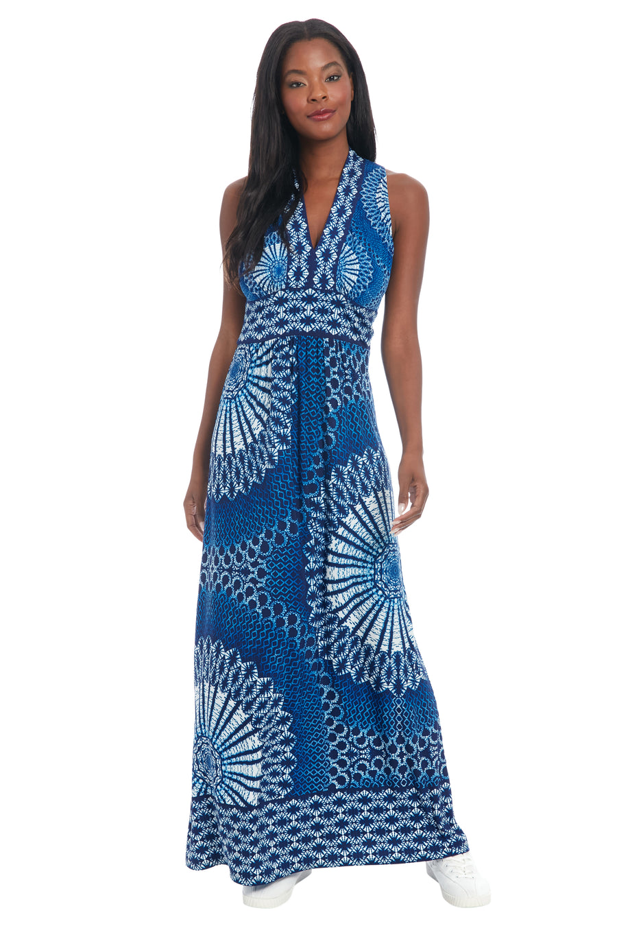 London Times Women's V-NECK SLEEVELESS MAXI, 6 London Times Women's V-NECK SLEEVELESS MAXI, 6