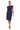 Nadya Cap Sleeve Peplum Sheath in Quarter Dots