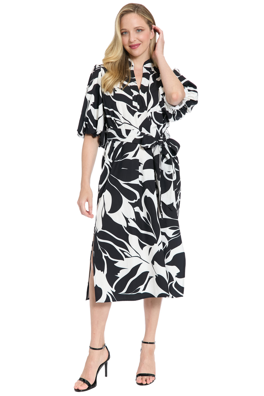 Ysabel in Printed Everyday Crepe