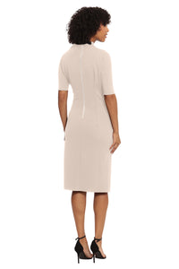 Erin Below the Knee Half Sleeve Dress