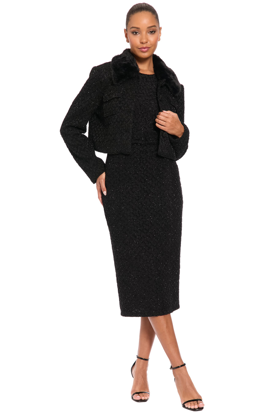 Tresa Removable Fur Coat