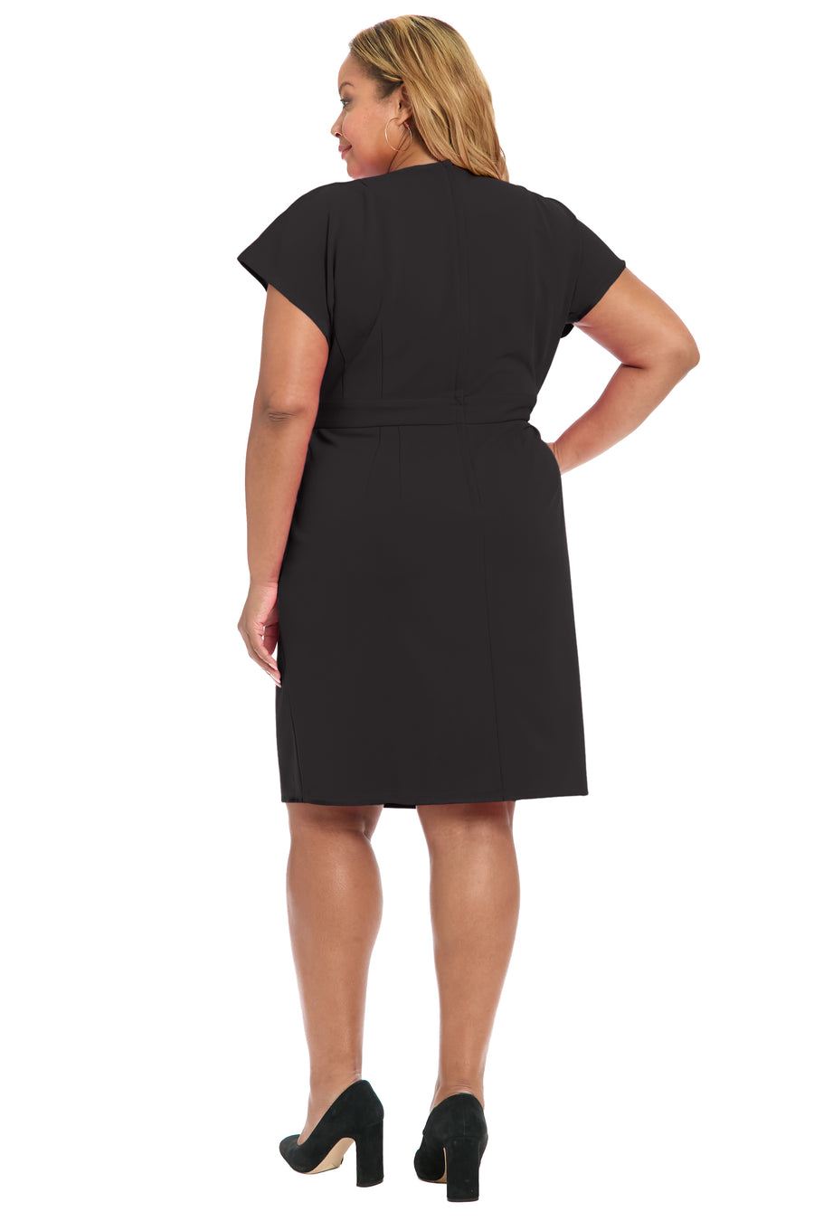 Perona Bow Waist Sheath Dress