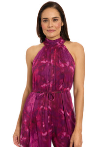 Godiva Jumpsuit in Aura Watercolor