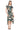 Betty in Printed Satin Midi Dress